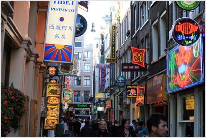 Coffeeshop und Sexmeile