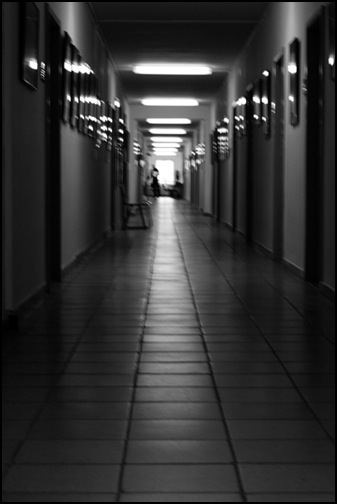 der Flur des Wartens in Merseburg